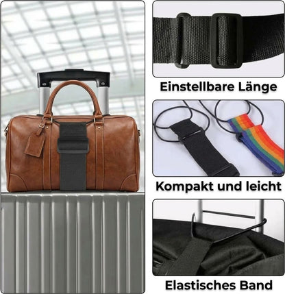 Multifunktionale Gepäckgurte im 2er-Pack