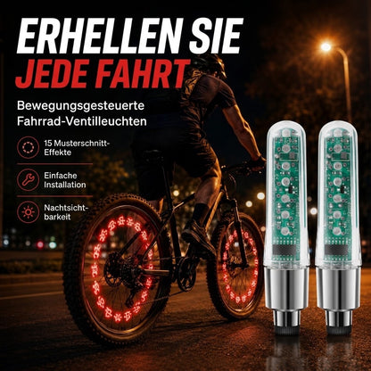 Wasserdichte Fahrrad-Ventilleuchten