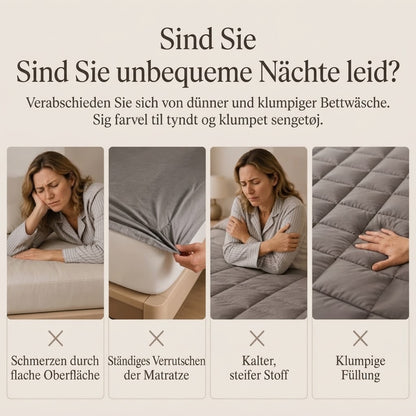 Weiche gesteppte Rollmatratze