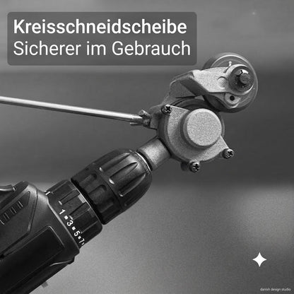 Blechschneide-Aufsatz für Bohrmaschinen – Elektrische Metallschere & Blechschneider