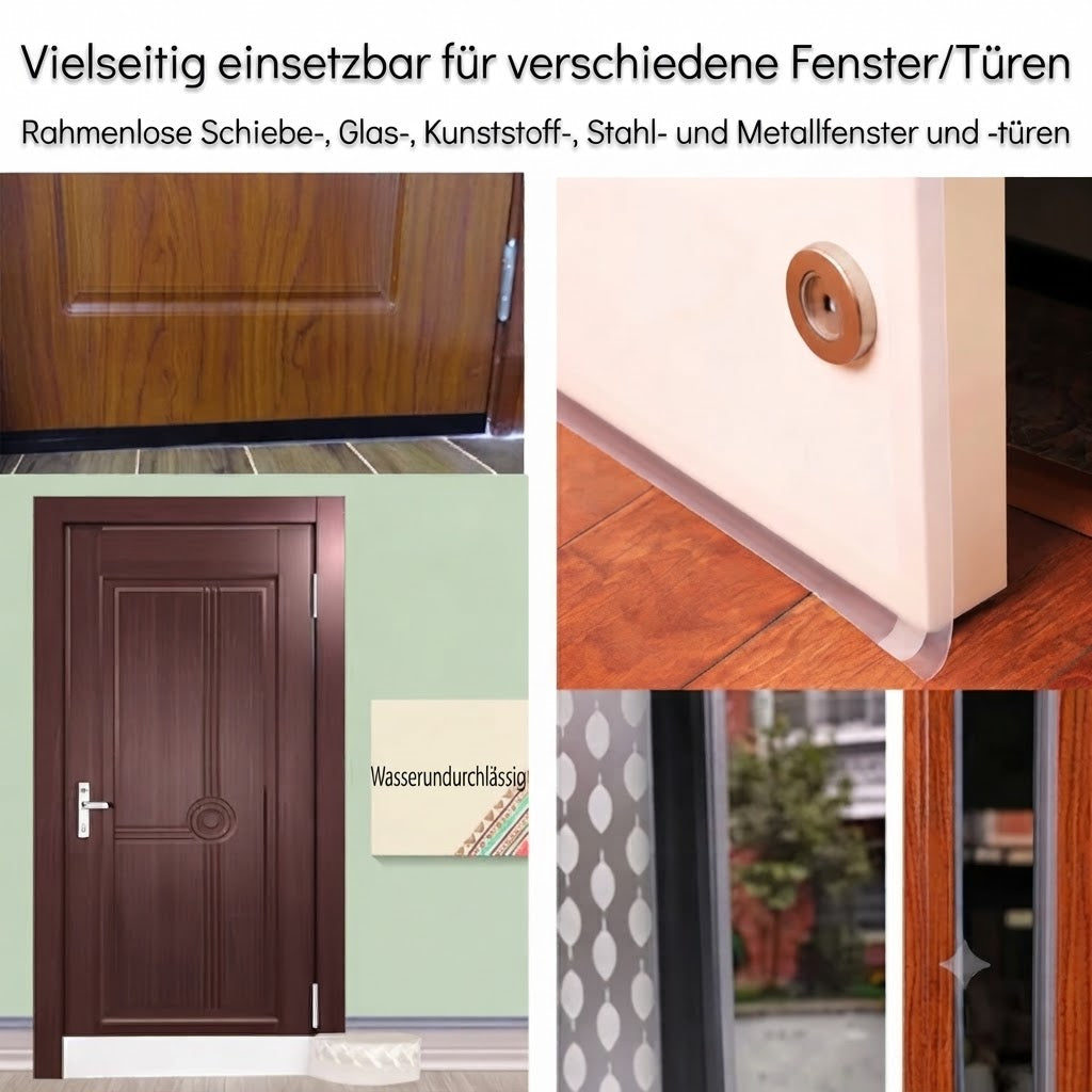 5-Meter-Türdichtung – Effizienter Schutz vor Staub, Insekten und Lärm