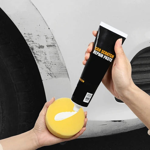 Kratzerentferner-Polierpaste für Autos – Entfernt effektiv Kratzer und stellt den Lack wieder her.