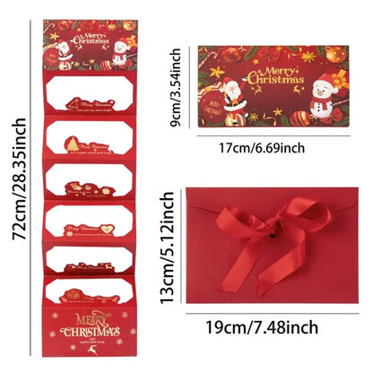 Weihnachtsgeschenk-Umschlag