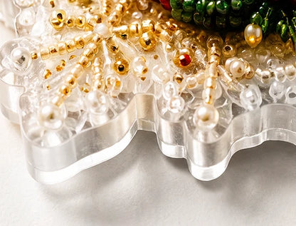 6er-Set DIY-Diamantmalerei-Set für Weihnachtsdekorationen