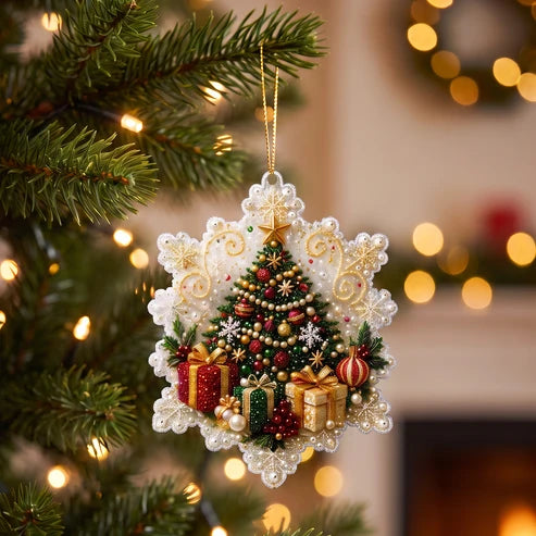 6er-Set DIY-Diamantmalerei-Set für Weihnachtsdekorationen