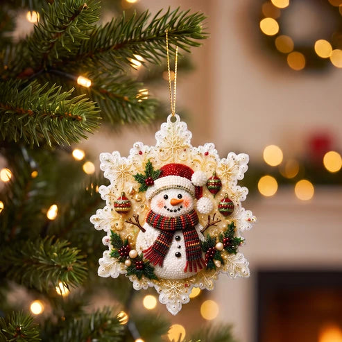 6er-Set DIY-Diamantmalerei-Set für Weihnachtsdekorationen