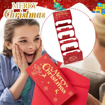Weihnachtsgeschenk-Umschlag