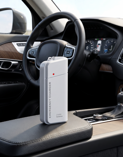 AA-Batterie-Powerbank mit LED-Taschenlampe – Zusätzliche Energie für Ihr Smartphone im Notfall