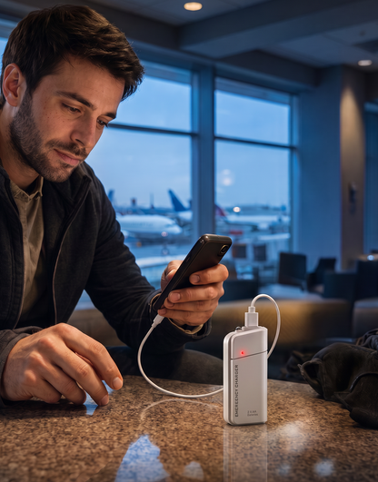 AA-Batterie-Powerbank mit LED-Taschenlampe – Zusätzliche Energie für Ihr Smartphone im Notfall