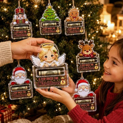 Kristallklarer Weihnachtsbaumschmuc