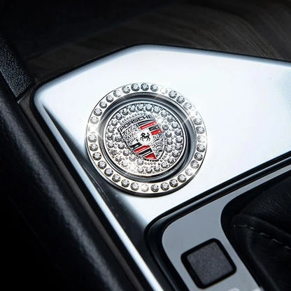 Eleganter Zierring für den Motorstartknopf