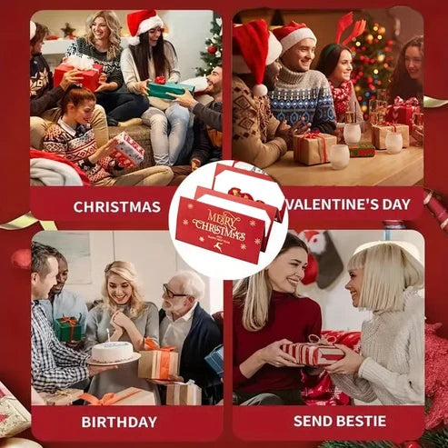 Weihnachtsgeschenk-Umschlag