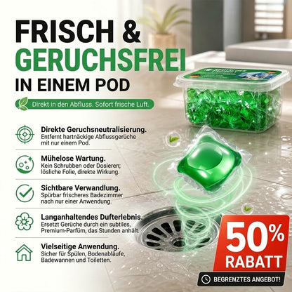 Rohrreiniger- & Geruchsentferner-Tabs