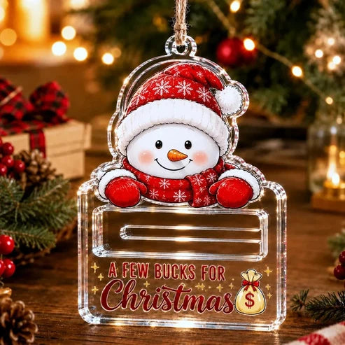 Kristallklarer Weihnachtsbaumschmuc