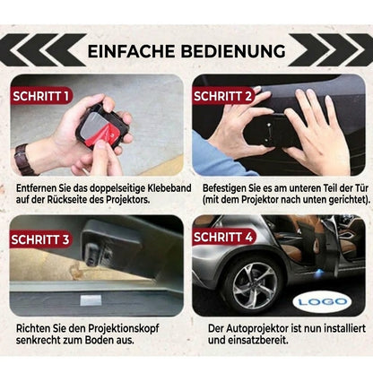 Auto Tür-Logo-Projektor Set | 1 Set (2 Stück)