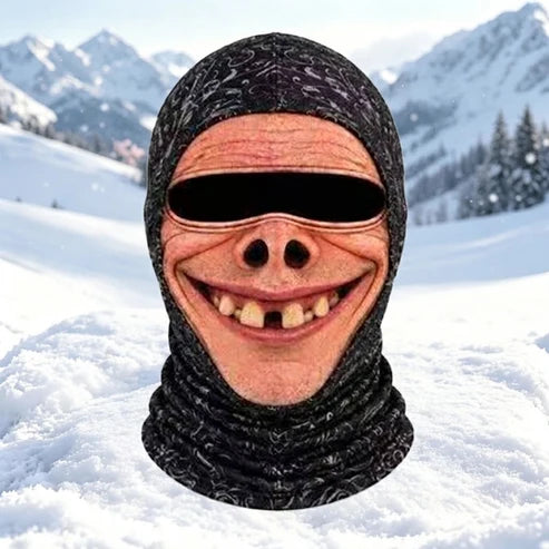 Lustige und ultra-realistische Skimaske / Sturmhaube