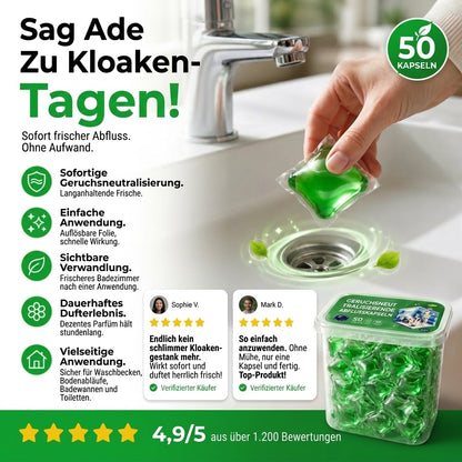 Rohrreiniger- & Geruchsentferner-Tabs
