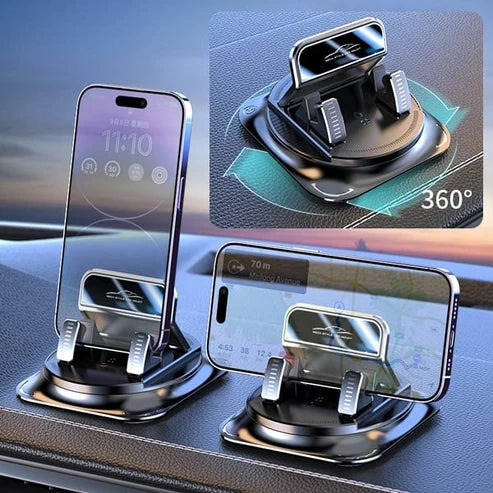 Um 360° drehbare Auto-Handyhalterung