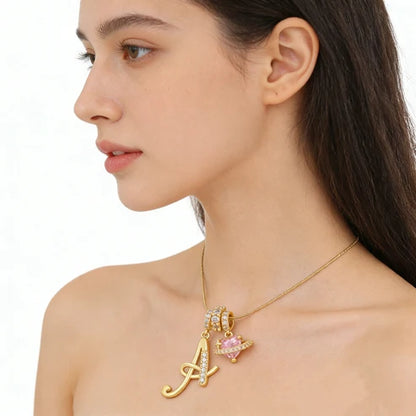 Elegante Halskette mit Herzanhänger