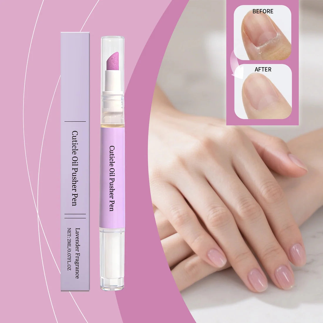Nagelöl-Stift – Pflegender Nagelöl-Stift für trockene Nägel und Nagelhaut