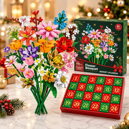 „Blühen & Bauen“ Adventskalender – Erschaffen Sie Ihren eigenen Traum-Weihnachtsstrauß