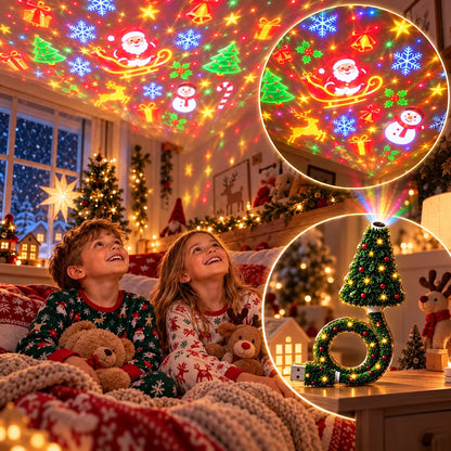 HD-USB-Weihnachtsprojektor – Zaubern Sie augenblicklich eine traumhafte Weihnachtsatmosphäre