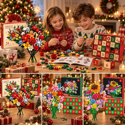 „Blühen & Bauen“ Adventskalender – Erschaffen Sie Ihren eigenen Traum-Weihnachtsstrauß