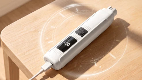 Elektrische Krallenfeile für Haustiere mit LED-Betriebsanzeige