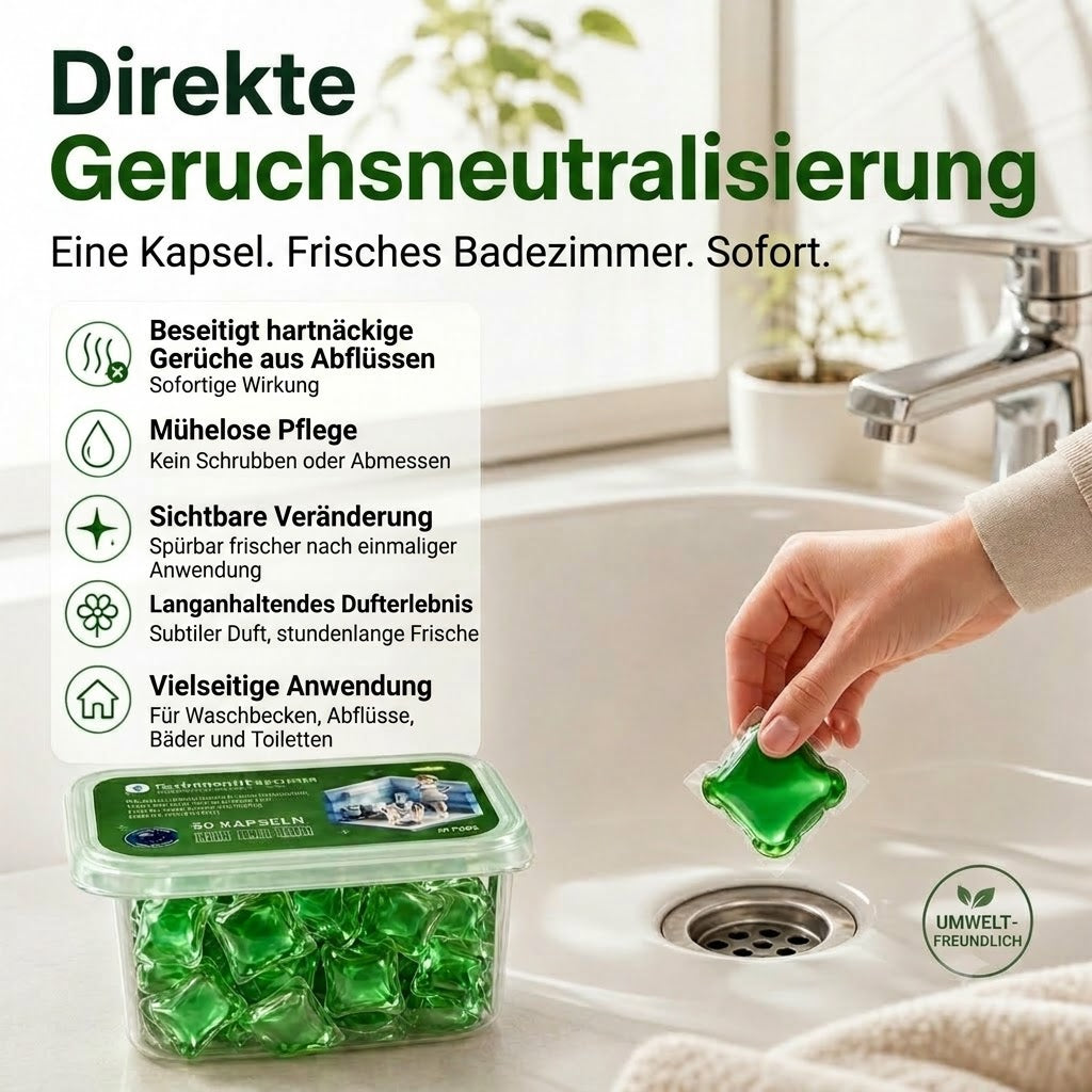 Rohrreiniger- & Geruchsentferner-Tabs