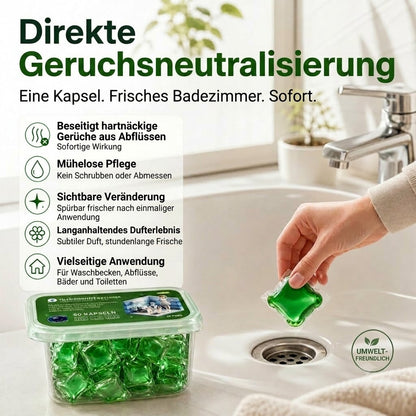 Rohrreiniger- & Geruchsentferner-Tabs