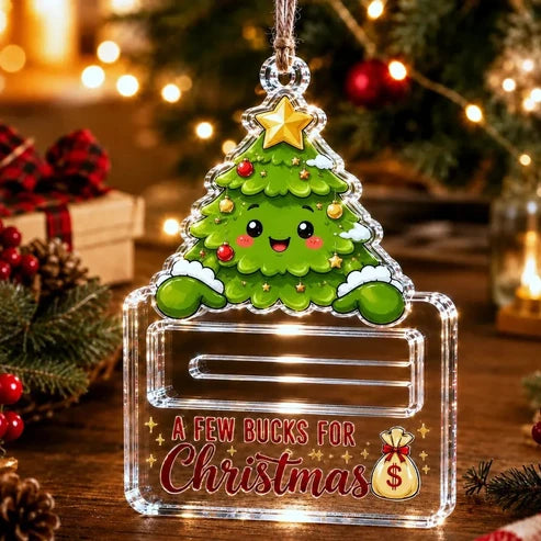 Kristallklarer Weihnachtsbaumschmuc