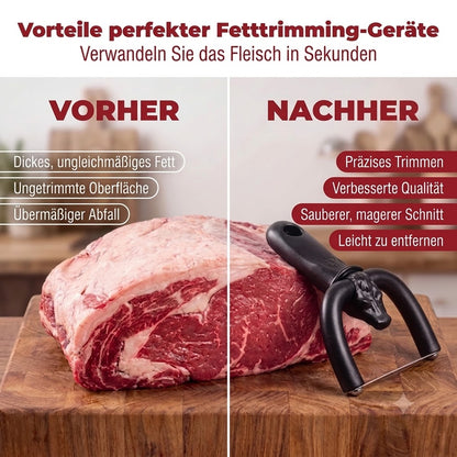 Handgeführtes Entfettungsmesser / Fett-Trimmer für Rind & Schwein