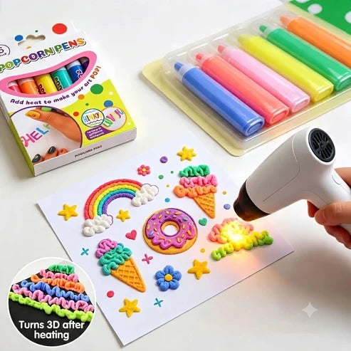 3D-Zeichenstift für Kinder – Verwandeln Sie Ihre Zeichnungen in echte 3D-Figuren!