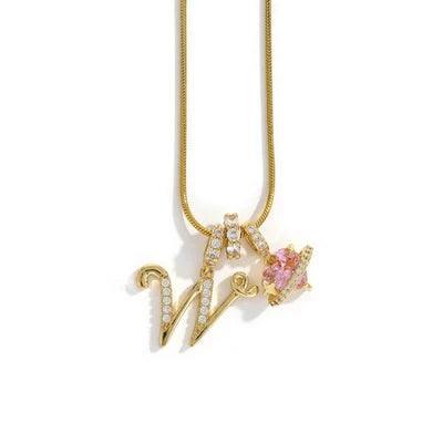 Elegante Halskette mit Herzanhänger