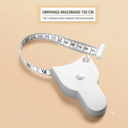 Automatisches, einziehbares 3D-Körpermaßband – Präzises Messen von Taille, Hüfte, Brust und Armen