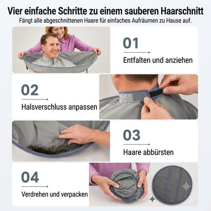 Wasserdichte Schneidabdeckung mit Staubschutz – Zusammenklappbarer Staubschutz im Regenschirm-Design für den Heimgebrauch