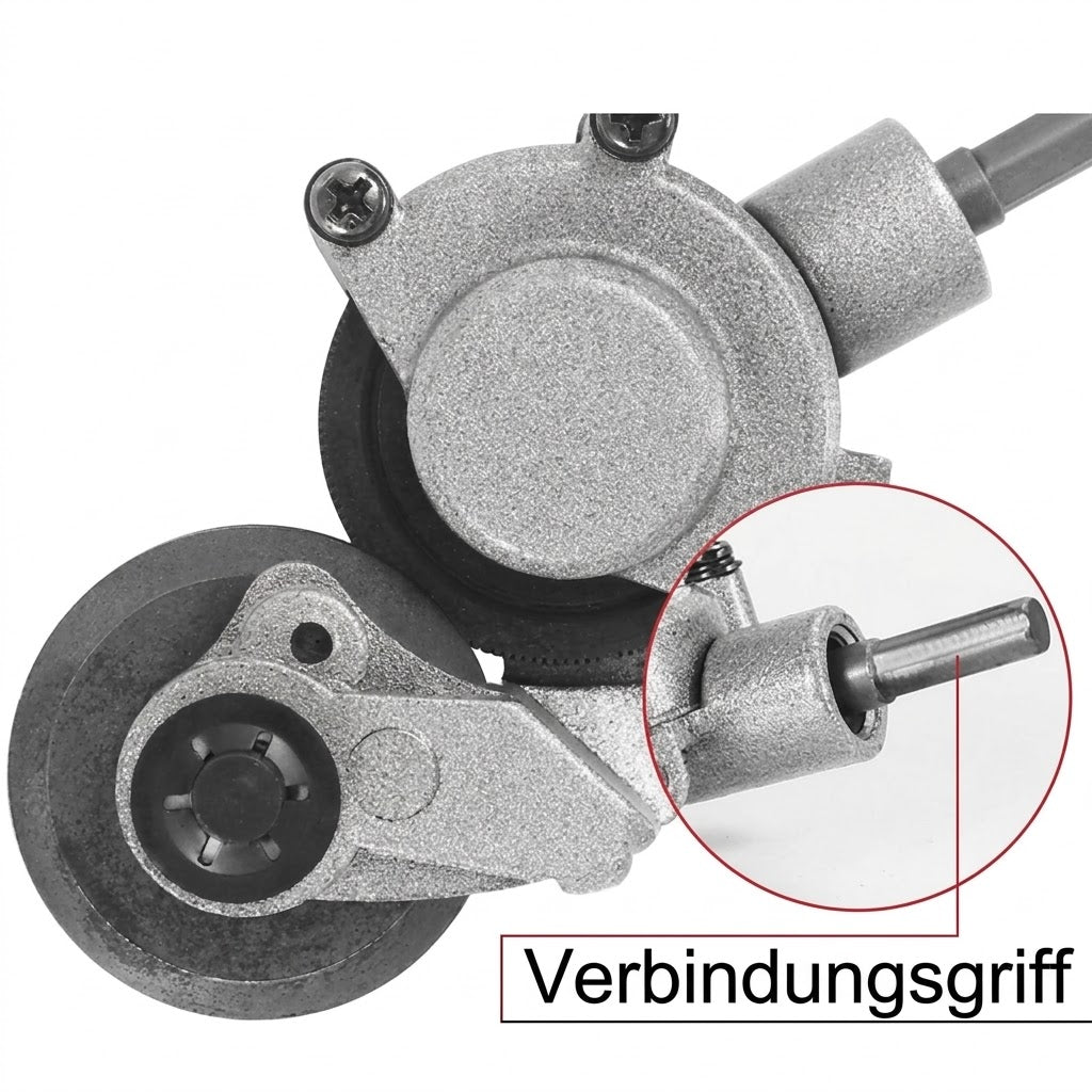 Blechschneide-Aufsatz für Bohrmaschinen – Elektrische Metallschere & Blechschneider