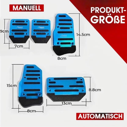 Rutschfeste Pedalabdeckungen für Autos