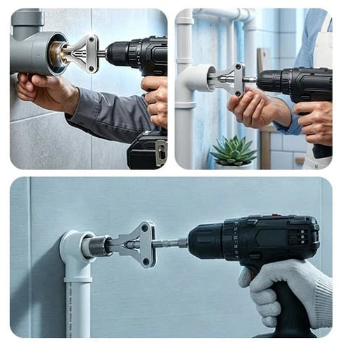 Universeller Abzieher für beschädigte Rohre – Effektiver Schraubenausdreher für Wasserrohre und Gewinde