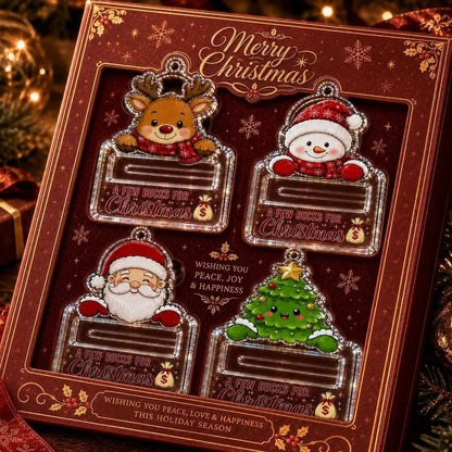 Kristallklarer Weihnachtsbaumschmuc