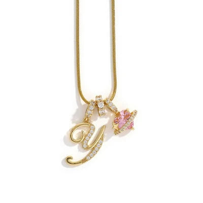 Elegante Halskette mit Herzanhänger