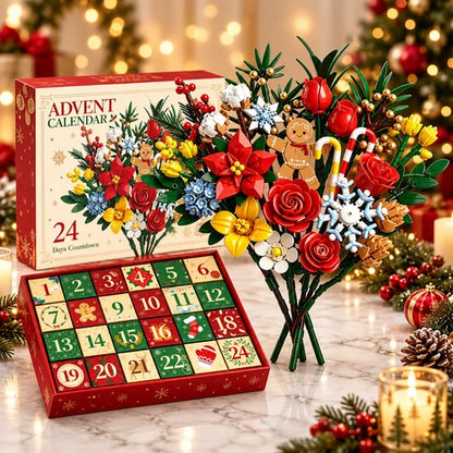 „Blühen & Bauen“ Adventskalender – Erschaffen Sie Ihren eigenen Traum-Weihnachtsstrauß