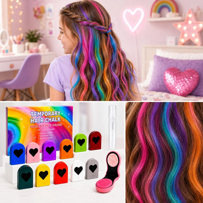 ColorPop Haar kreide-Stifte – 12 auswaschbare Farben