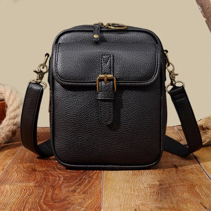 Damen-Kleine-Kasten-Umhängetasche – Elegante Kasten-Schultertasche