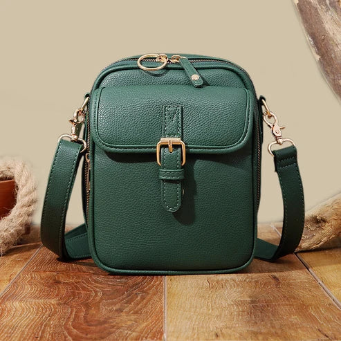 Damen-Kleine-Kasten-Umhängetasche – Elegante Kasten-Schultertasche