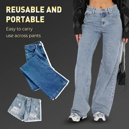 Federbelasteter Metall-Knopfverlängerer für Jeans