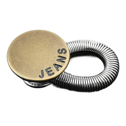 Federbelasteter Metall-Knopfverlängerer für Jeans
