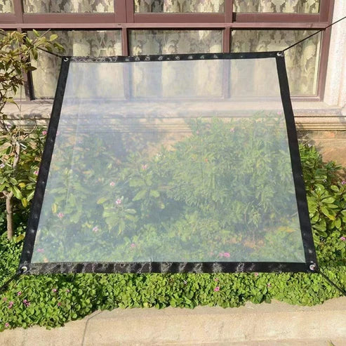Hochfeste transparente Wasserdichte Abdeckplane | UV-beständig & Reißfest