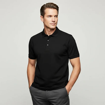 Herren Kurzarm-Poloshirt – Sportlicher Slim-Fit