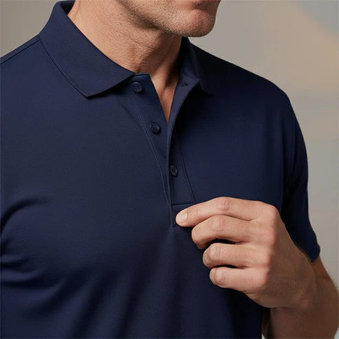 Herren Kurzarm-Poloshirt – Sportlicher Slim-Fit